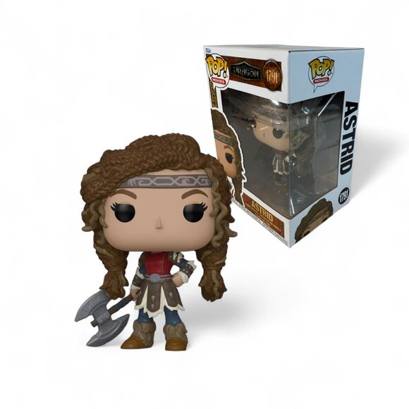 Funko Pop Movies Astrid #1791 Vinyl Figure From How To Train Your Dragon - Picture 1 of 8